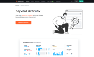 semrush keyword research tool